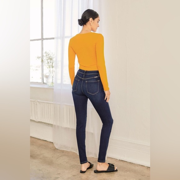 KanCan High Rise Super Skinny Jeans - Picture 2 of 4